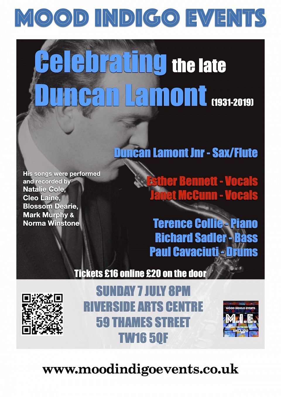 Celebrating Duncan Lamont