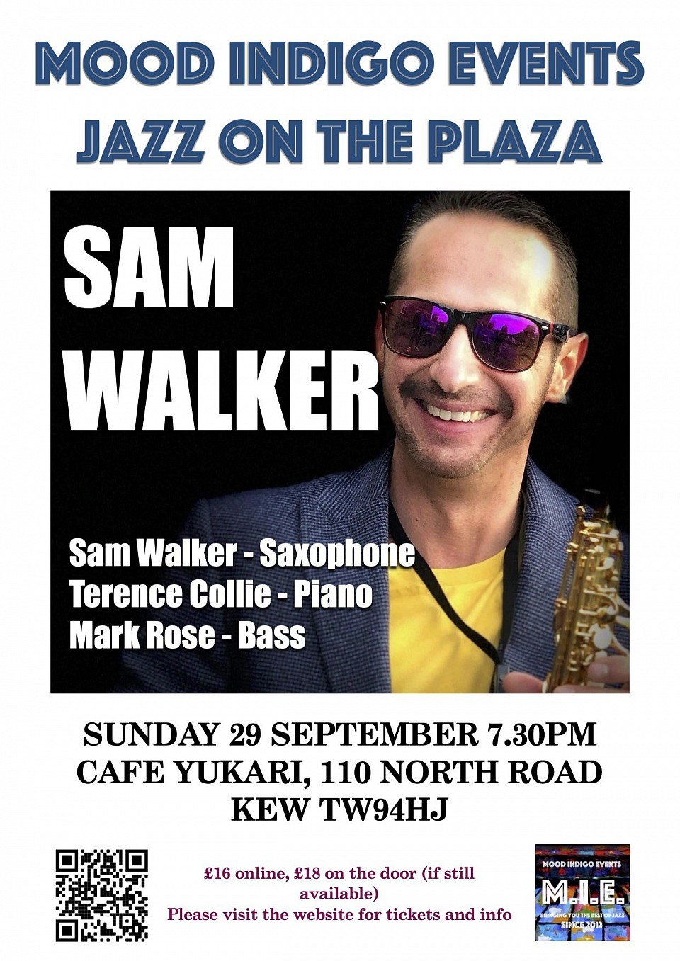 Sam Walker - Jazz on the Plaza