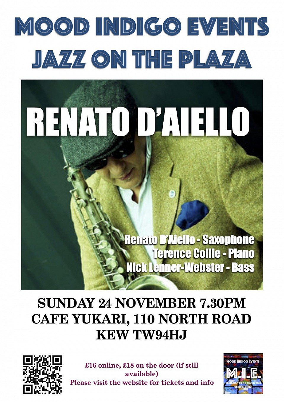 Renato D'Aiello - Jazz on the Plaza